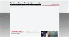 Desktop Screenshot of powerplayproductsinc.com